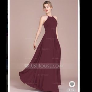 Floor length Chiffon dress